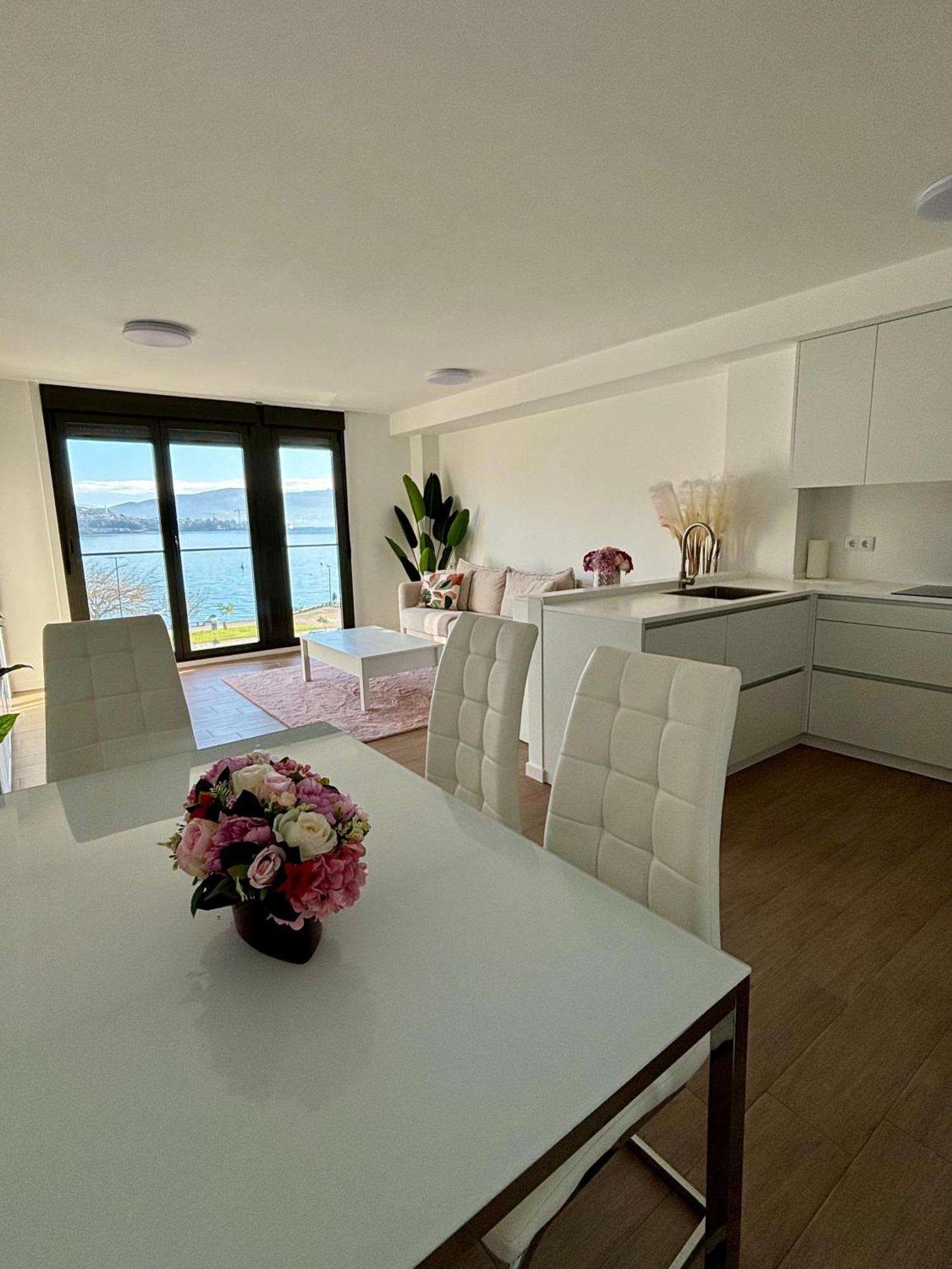 Moaña El Mirador Ria De Vigo, Apartamento Frente Al Mar, Centrico מראה חיצוני תמונה