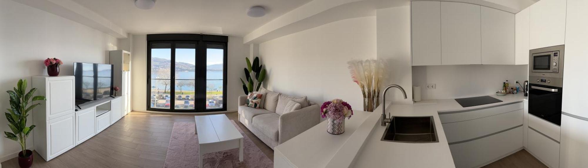 Moaña El Mirador Ria De Vigo, Apartamento Frente Al Mar, Centrico מראה חיצוני תמונה