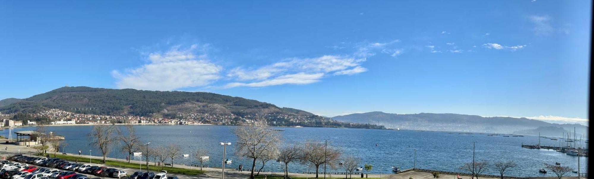 Moaña El Mirador Ria De Vigo, Apartamento Frente Al Mar, Centrico מראה חיצוני תמונה