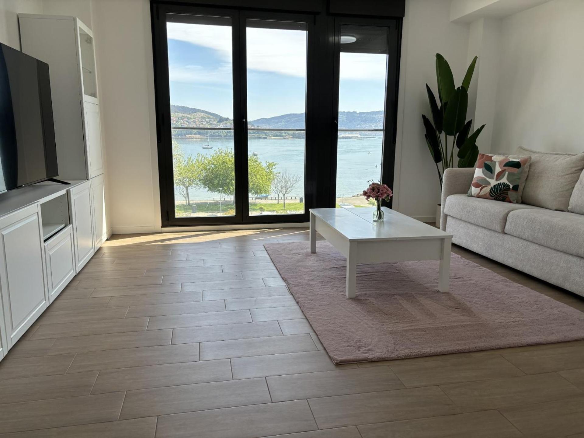 Moaña El Mirador Ria De Vigo, Apartamento Frente Al Mar, Centrico מראה חיצוני תמונה